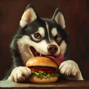 Peut-on donner un hamburger à son chien ?