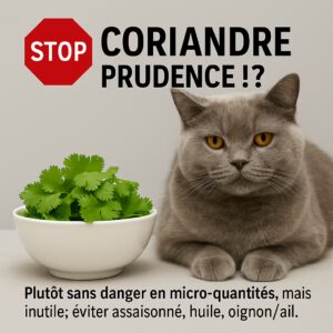 Coriandre et Chat