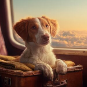 Rassurer un chien anxieux en voyage